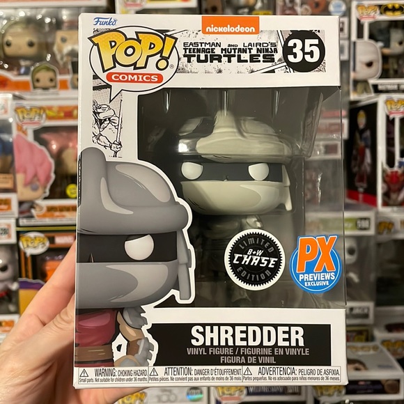Figurine Funko Pop TV TMNT Et MOTU Shredder Exclusivité